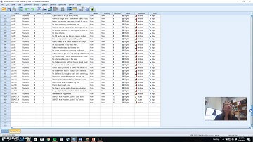 SPSS: Transform - Compute a sum or average (scale or subscale score)