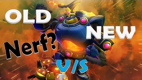 Paladins OB Patch 65 Bomb King Nerfed | Old and New Comparison