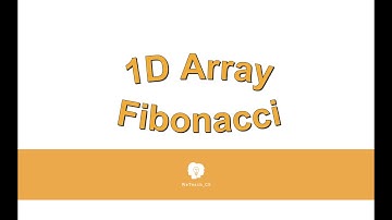 1D Array Fibonacci
