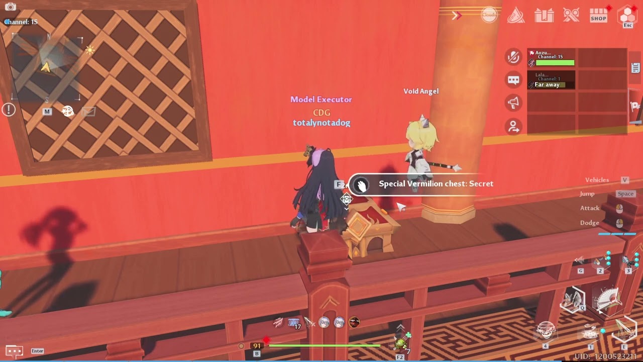 Secret Chest On Sky Boat Domain 9 [Tower of Fantasy]