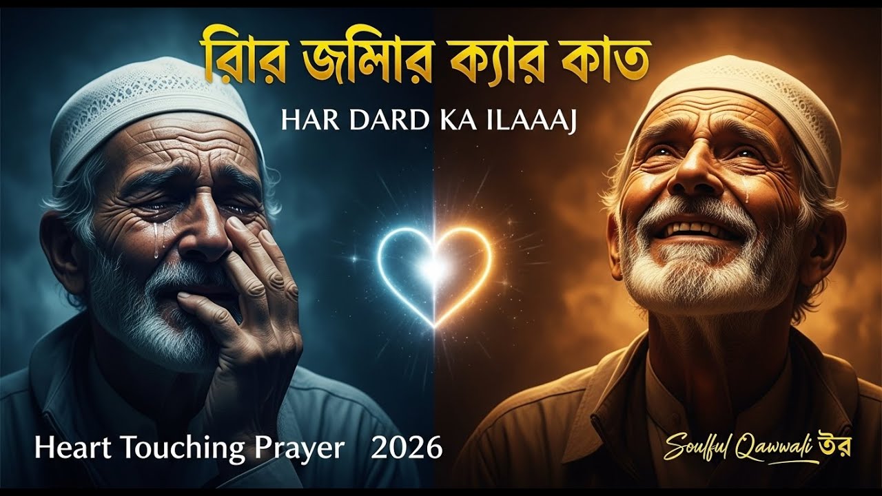সব কষ্টের ঔষধ আল্লাহর স্মরণ | Har Dard Ka Ilaaj | Heart Touching Prayer 2026 | Soulful Qawwali বাংলা