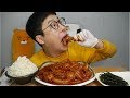 꿀맛 요리는 대성공이지만...[[김치닭다리볶음탕]]밥도둑 먹방 MUKBANG EATING SHOW