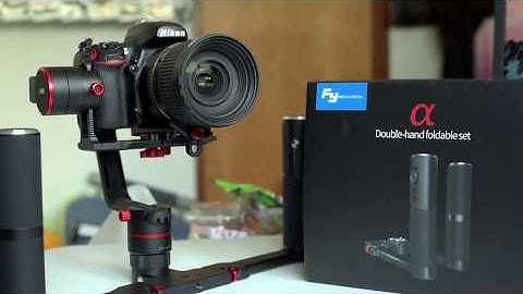 FeiyuTech A2000 Unboxing + Dual Handle, balanced with DSLR!