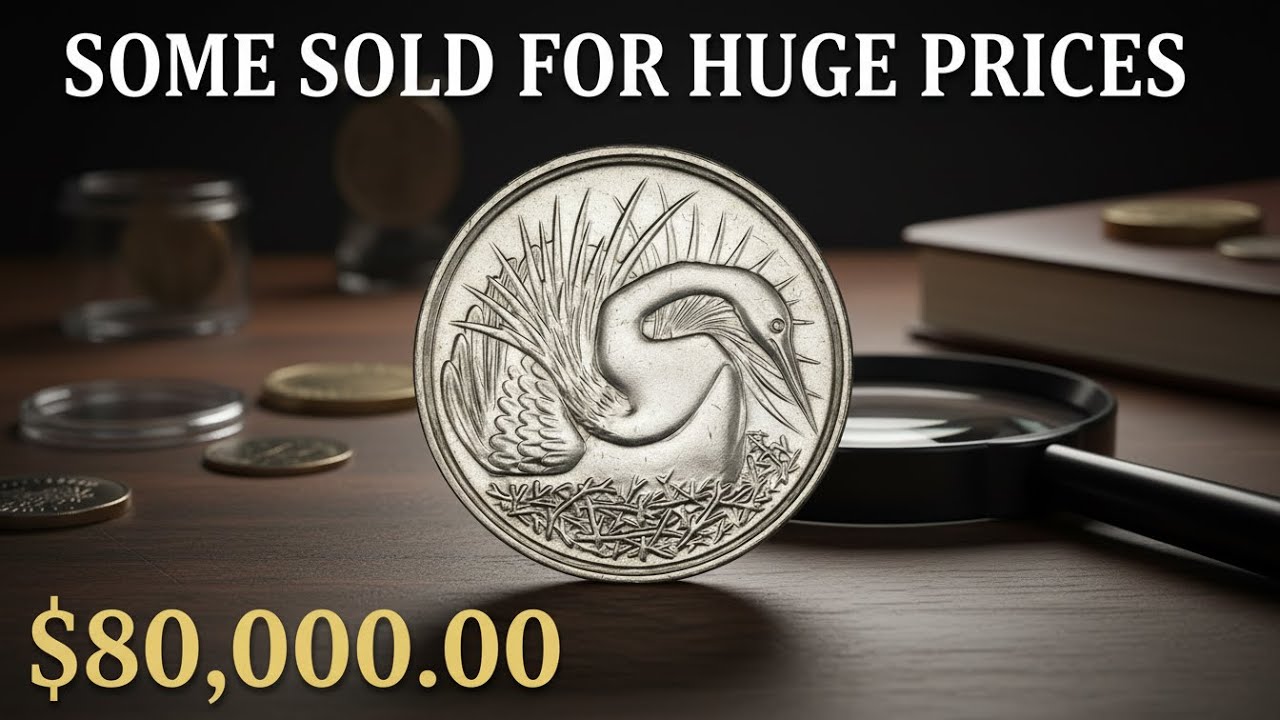 Singapore 1971 5 Cents Coins Attract Thousands in Auctions
