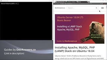 How to Install Apache, PHP, MySQL (LAMP) on Ubuntu 18.04
