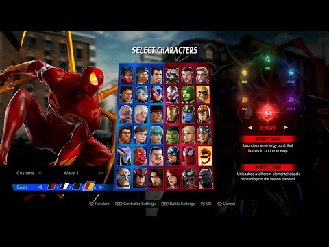 Vidéo: Aperçu Rapide De Quatre Nouveaux Personnages Marvel Contre Capcom: Infinite