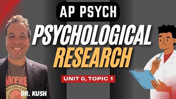 Intro to Psychological Research I Scientific Practices | AP Psychology I Unit 0, Topic 1