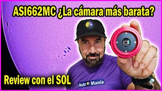 Cheap Solar Photography! Testing the ASI662MC Camera with the Sun
