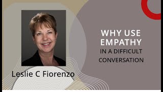 Why Use Empathy in a Difficult Conversation