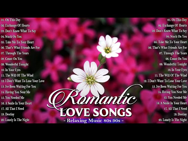 Romantic Songs 70's 80's 90's | Beautiful Love Songs of the 70s, 80s, 90s | Romantic Love Songs class=