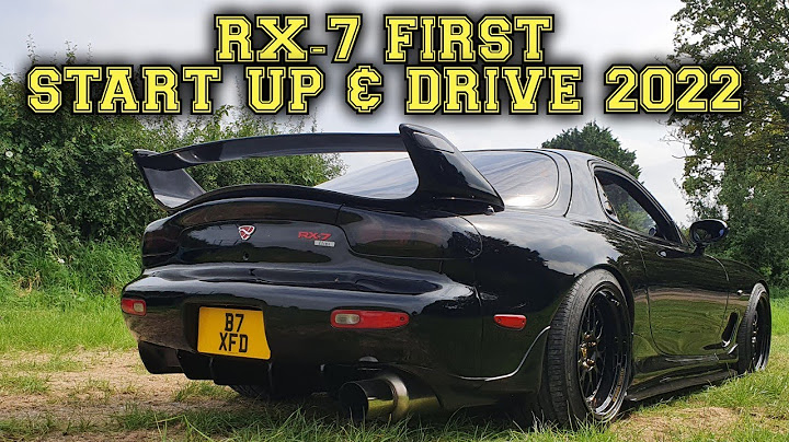 1992 Mazda RX7 FD3S Efini Rotary Engine Start Up & Walkaround