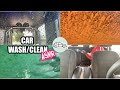 CAR WASH ASMR  +Interior Car Cleaning   Oddly Satisfying COLORFUL