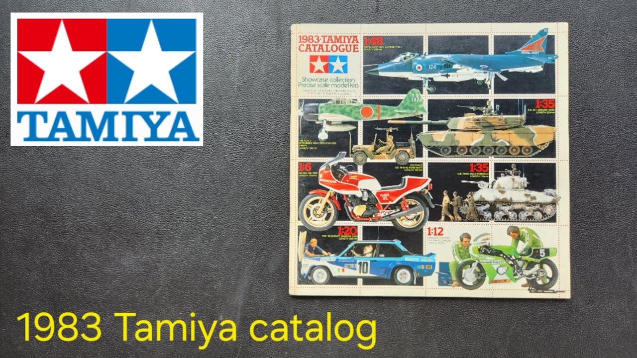 1983 Tamiya catalog - YouTube