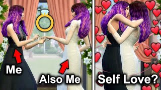 I Married MYSELF in The Sims 4 ...as Therapy screenshot 5