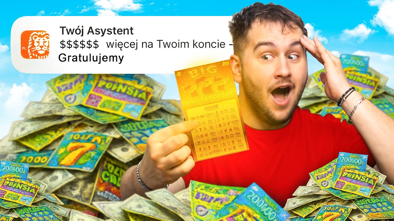 Wydaliśmy 1500PLN Na ZDRAPKI I Zarobiliśmy…