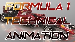 F1 Technical 3D Animations - rapidTech Showreel 2016