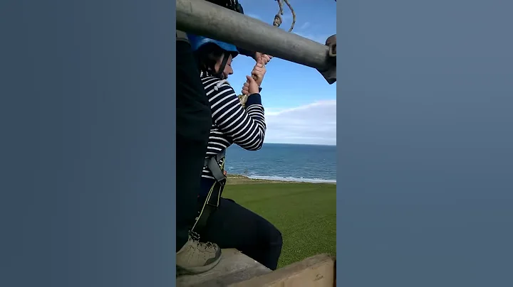 Tracey Holmes' Lighthouse Zip Slide Challenge
