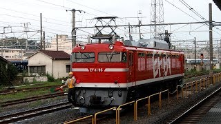 2019/07/31 【宇都宮配給送込】 EF81-95 尾久駅 | JR East: EF81-95 at Oku