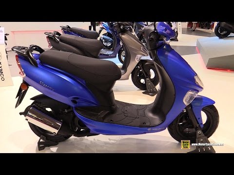 キムコ　バイタリティ５０　２スト　実動 2016 Kymco Vitality 50 2T Scooter - Walkaround - 2015 Salon de la