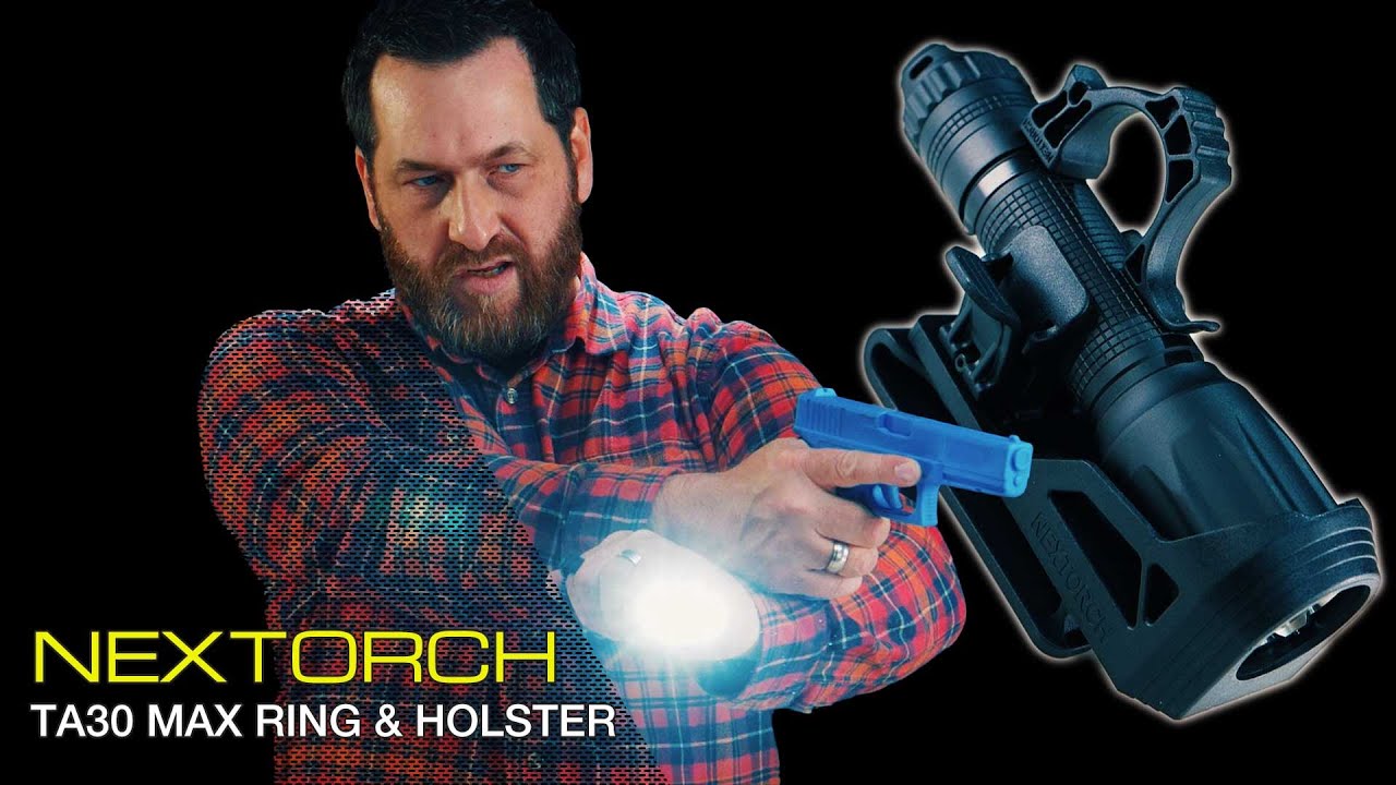 NEXTORCH TA30 MAX FR2 RING & V5 HOLSTER - YouTube