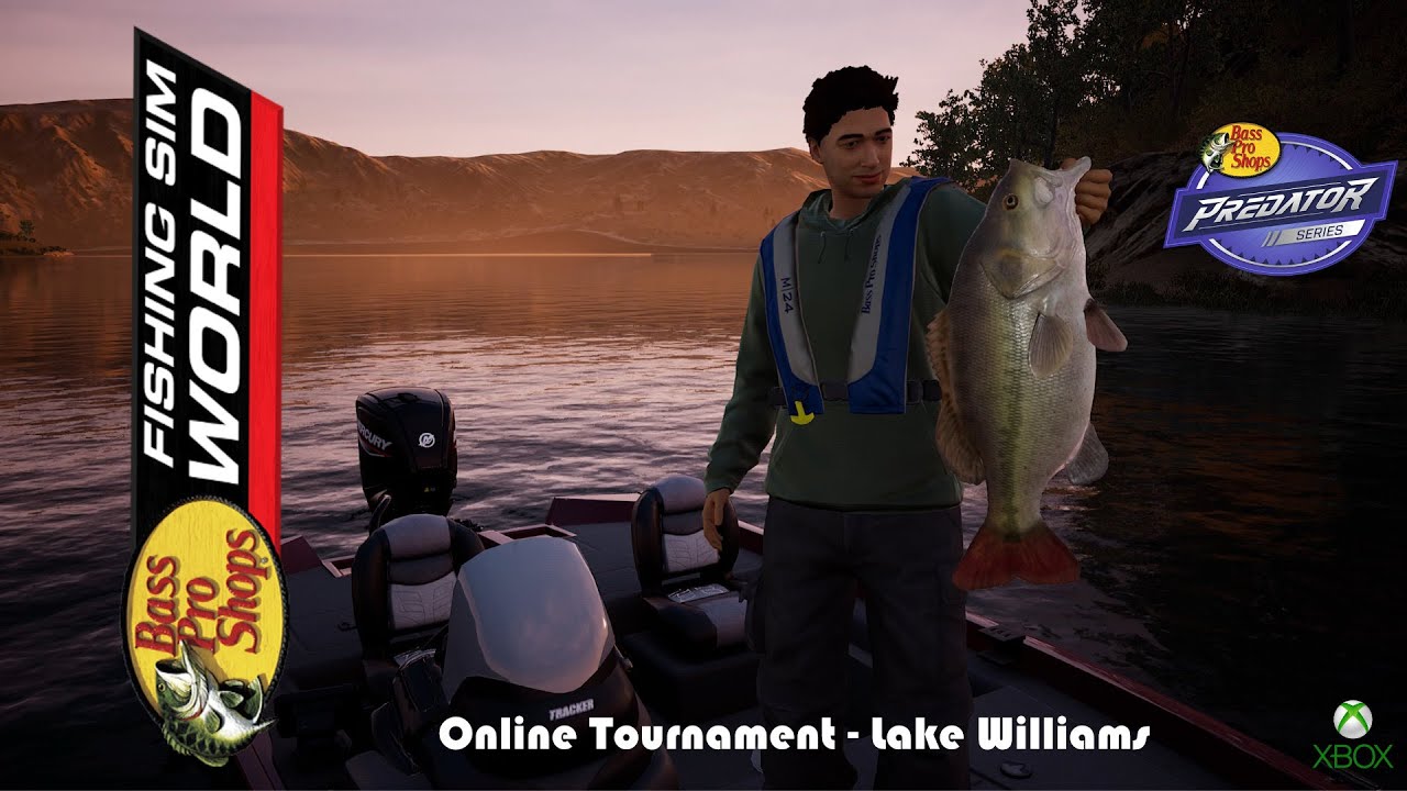 Online Tournament Lake Williams Fishing Sim World Bass Pro Shop