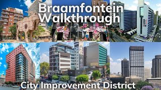 🇿🇦Braamfontein Improvement District Walkthrough featuring the "Playground" - Johannesburg✔️