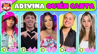 ¿Adivina Quién Canta🎤Yolo Aventuras, Fede Vigevani, Peso Pluma,Susy Mouriz, Roy Twins, Picus, Lulu99