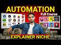 How To Make Viral Explainer Videos using FREE AI Tools | Youtube Automation Full Course