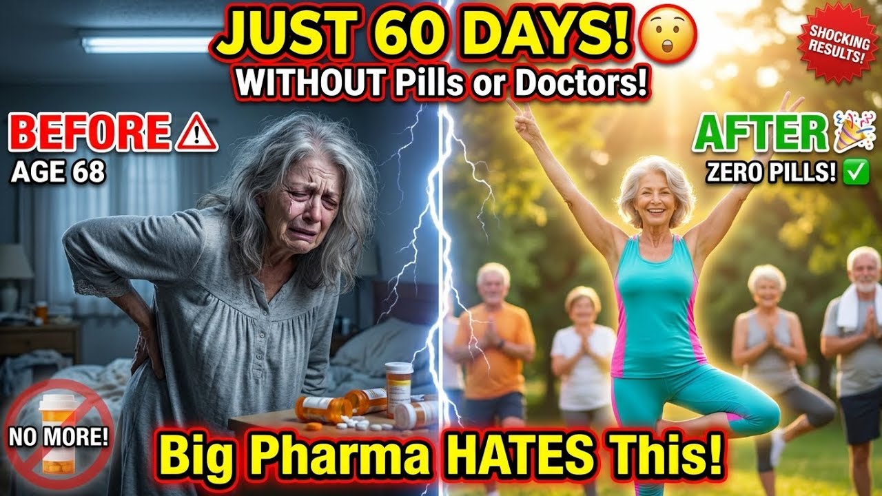 How to Stop Chronic Pain at 60+ Without Pills | 5 Natural Remedies for Arthritis & Joint Pain Relief