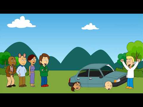 Caillou, Dora, Arthur, and Little Bill Gets Fred's Van Towed/Punishment Day