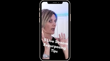 5 ways to repurpose your Live stream in 2021 | #Shorts