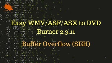 Easy DVD Burner 2.3.11-buffer overflow