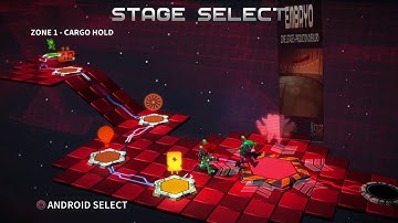 Assault Android Cactus - Stage Selection