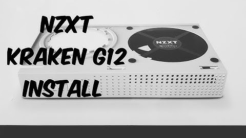 Watercooling Graphics Card with NZXT Kraken G12!!