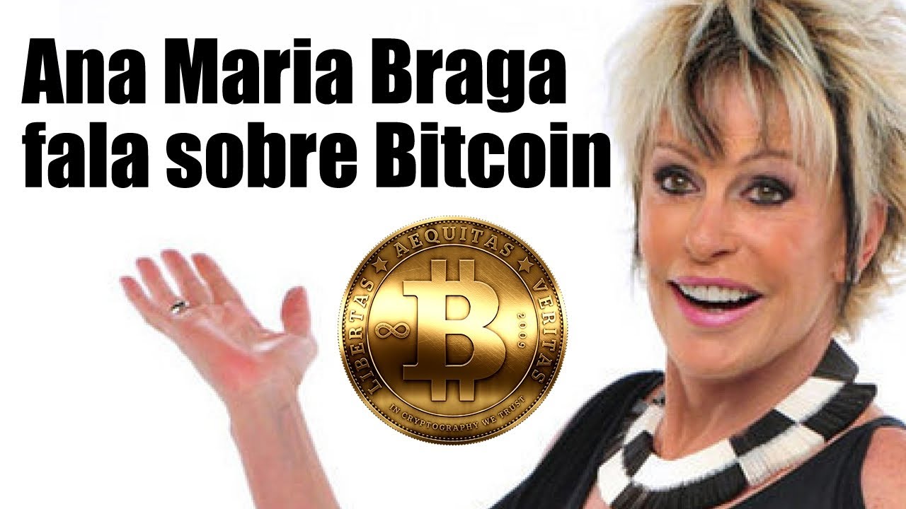Falando de Bitcoin no Programa da Ana Maria Braga