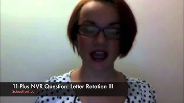 Analogies, Series, Recognition and Rotation (VI) | 11-Plus Non Verbal Reasoning Exam Question