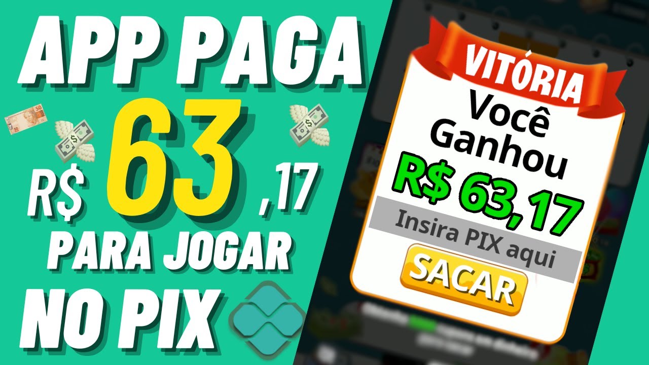 APP PARA GANHAR Dinheiro VIA PIX JOGANDO NO CELULAR PAGA $30 REAIS POR DIA