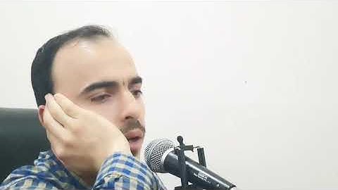 القارئ المبدع ابراهيم حسين في مقطع يحاكي فيه الشحات