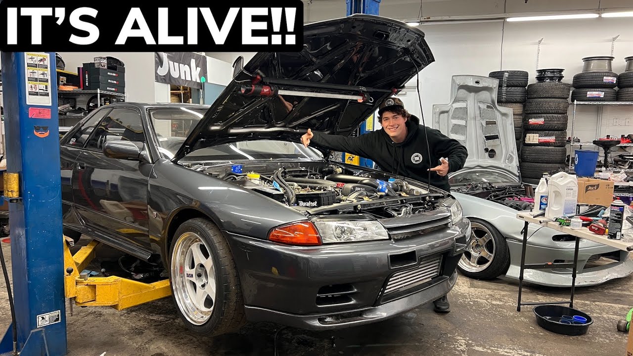Fyeah Spec R32 MY FYEAH SPEC'D GTR OFFICIALLY RUNS!! - YouTube