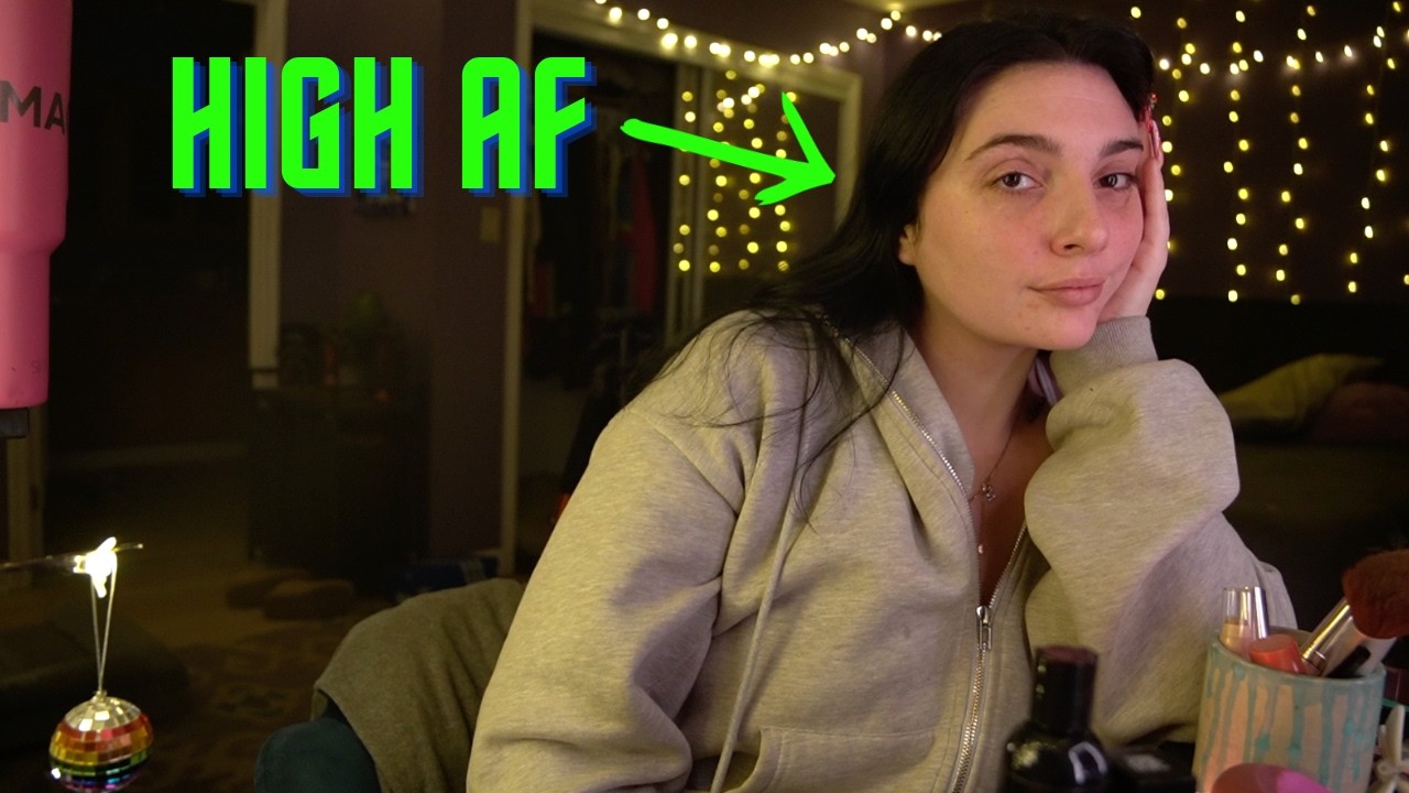 overly baked on a date