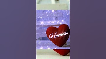 Hamna Name Status#Hamna Name video#whatsappstatus