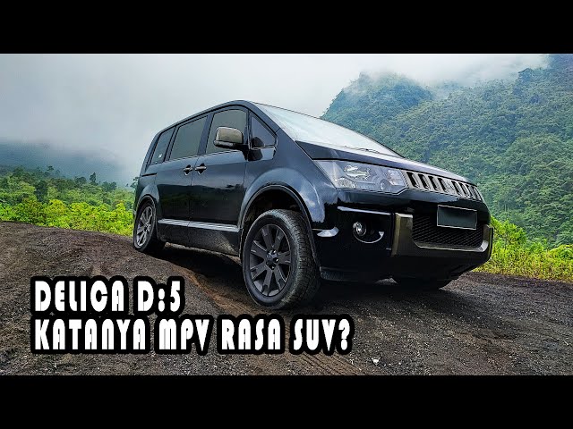 Kita TEST MPV RASA SUV MITSUBISHI DELICA D:5 CVT KE PUNCAK PASIR DATAR GALUNGGUNG Part 1 class=