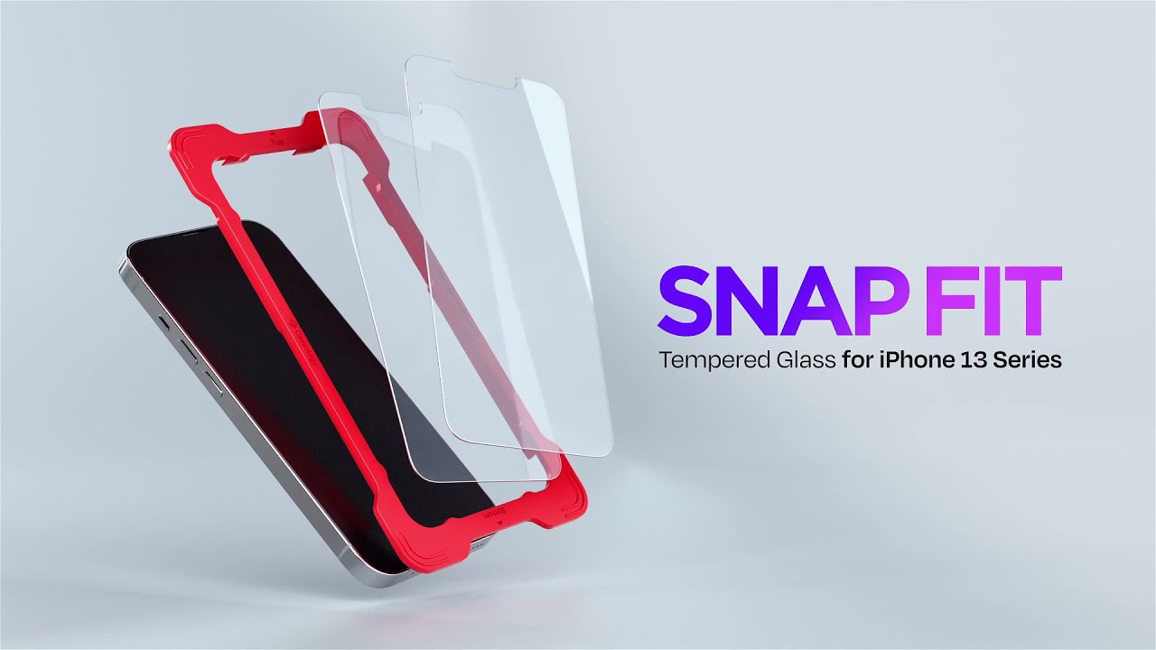 Snap Fit Glass Screen Protector for your iPhone 13 series | Caseology
