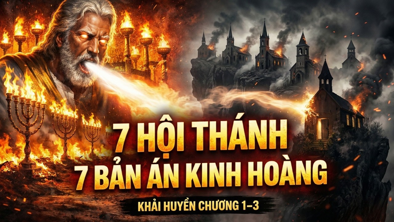 Trước Khi Ngày Tận Thế Đến…Chúa Phán Xét HỘI THÁNH Trước! | Khải Huyền 1–3