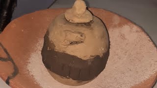 Gullak Making by using Multani Mitti ,slate pencil and black clay