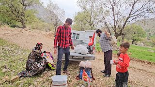 Travel vlog. Babak and Narges went to nomadic areas during the New Year holidays