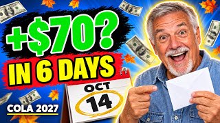 2027 COLA in 6 Days: How Much You'll ACTUALLY Keep (Retirees, SSDI, SSI)