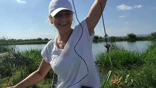 17 August 2020 Dana_TV catch her first ever Crayfish!
