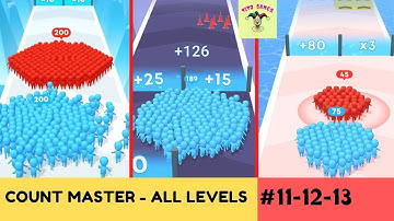 TiTO Games  - Count Masters:  Levels 11-12- 13 Pro | Crowd Clash & Stickman Running Game