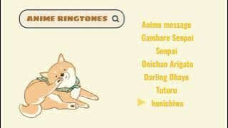 Konichiwa Anime Messaage Tone